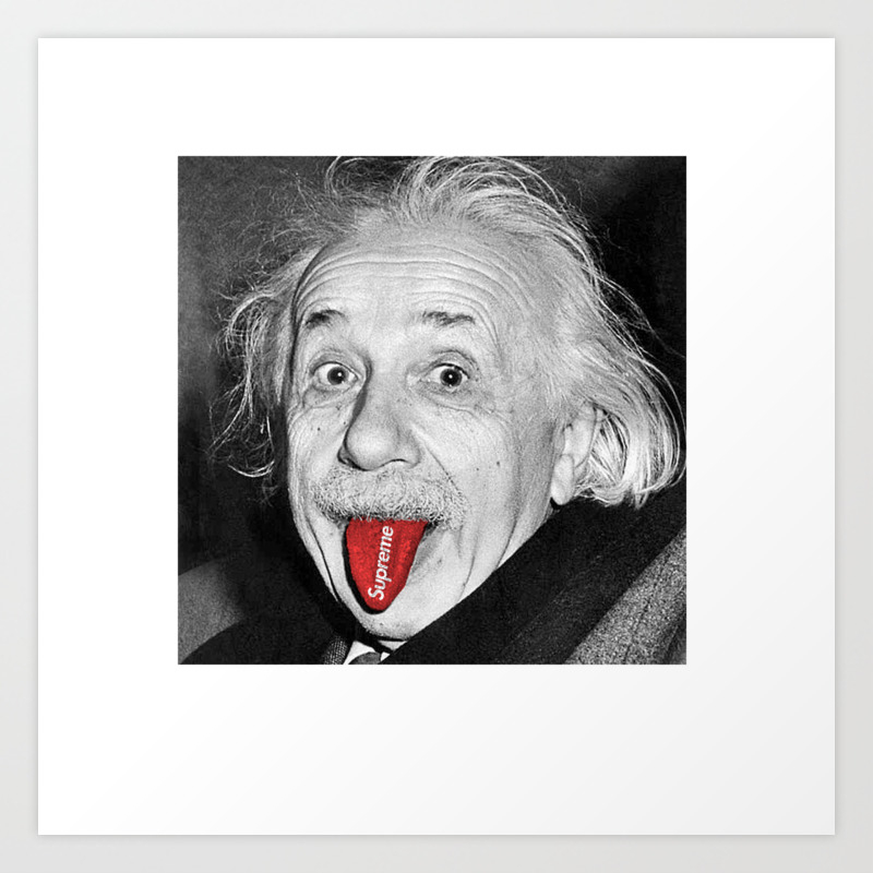 supreme albert einstein shirt