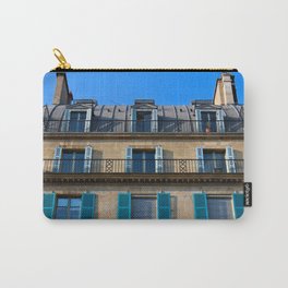 French Blue Windows Carry-All Pouch | Paris, Frenchstyle, Frenchie, Parislife, Pariswindows, Vivalafrance, Frenchlife, Frenchlove, Francelife, Parisfashion 
