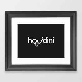Harry Houdini Framed Art Print