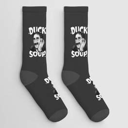 Groucho Marx - Duck Soup with Title Illustration Socks