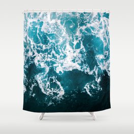 Of Waves And Sea Shower Curtain