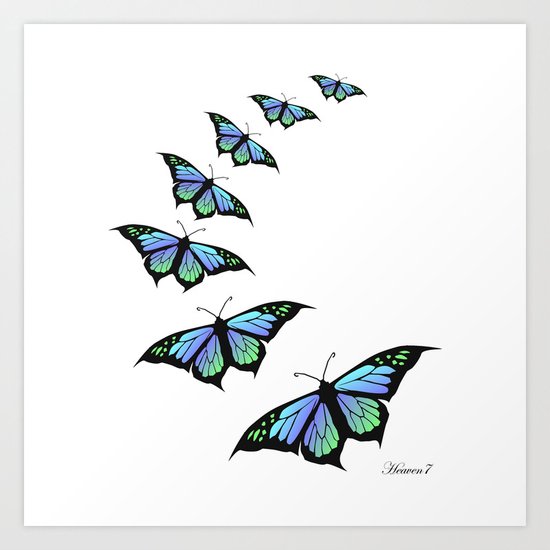Fly with me Art Print