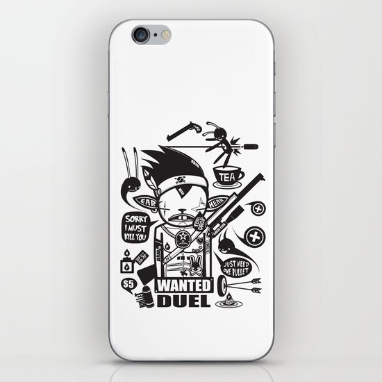 SORRY I MUST KILL YOU ! - DUEL iPhone & iPod Skin