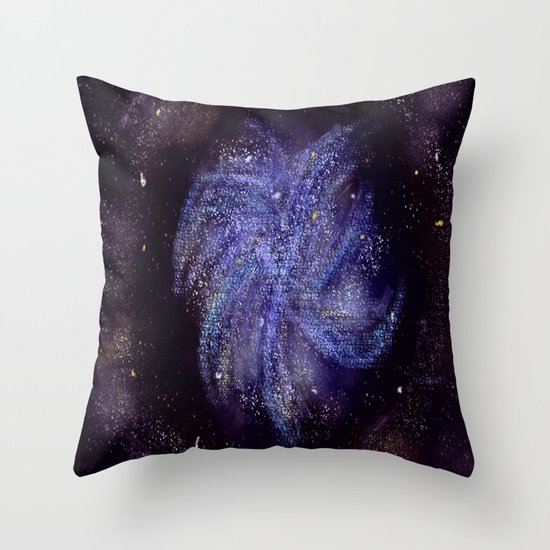 Pinwheel Galaxy Throw Pillow