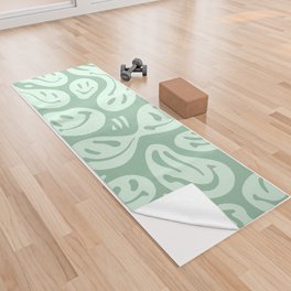 Minty Fresh Melted Happiness Yoga Towel