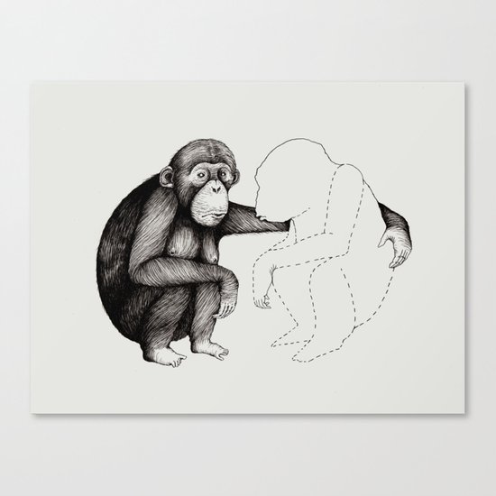 'Gone' Canvas Print