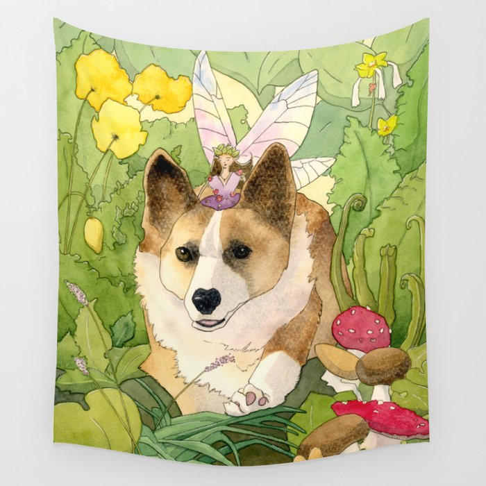 Corgi tapestry sale