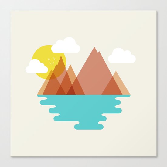 August Canvas Print