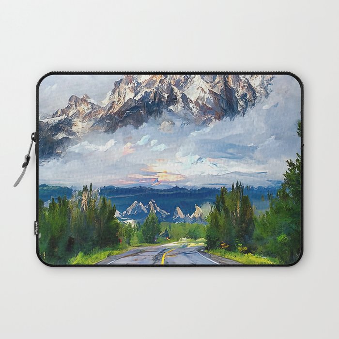 The Grand Teton National Park  Laptop Sleeve