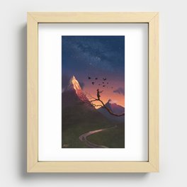 Enjoying the View Recessed Framed Print