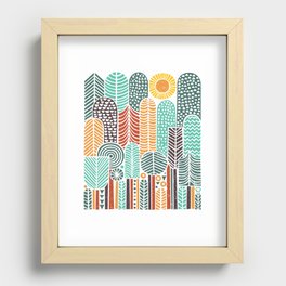 trees Recessed Framed Print