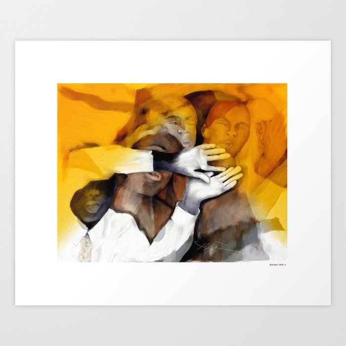 Soul Brothers Singing Group Art Print Soul Brothers Singing Group Art Print