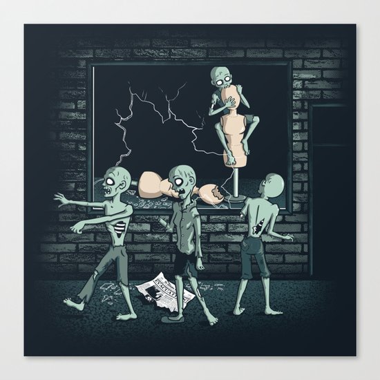 No more Braaaaains! Canvas Print