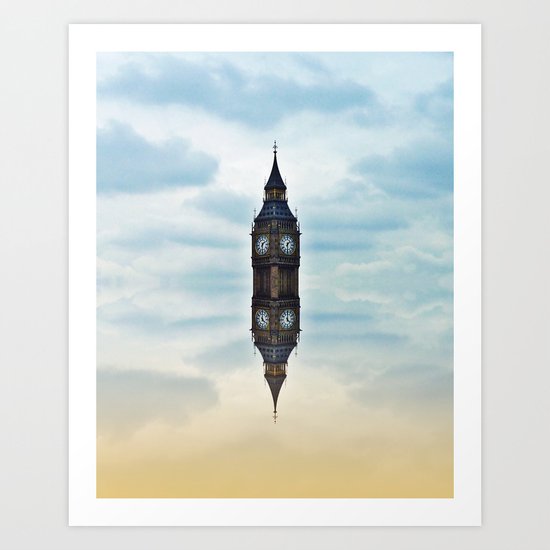 Suspended time Art Print
