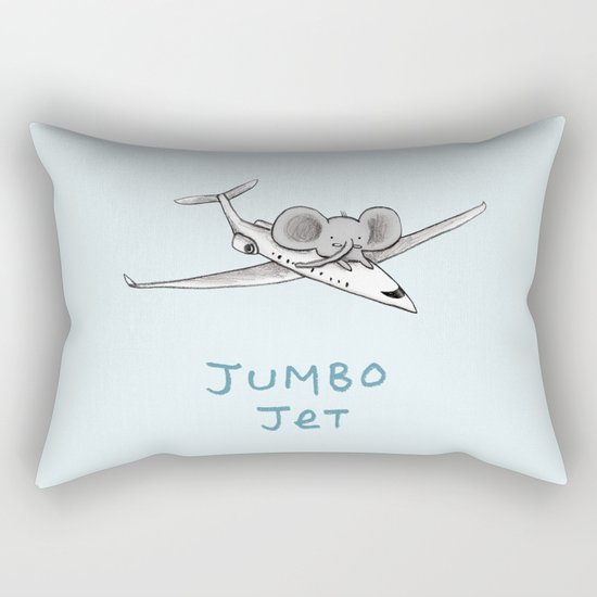 Jumbo Jet Rectangular Pillow