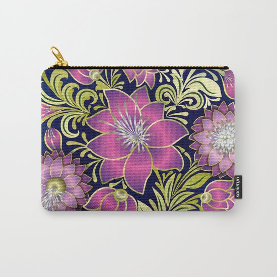 Shabby flowers #1 Carry-All Pouch