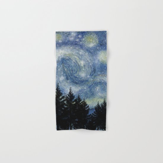 Starry Night Hand & Bath Towel