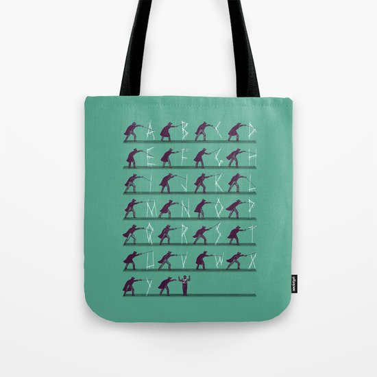 From A to Zorro Tote Bag