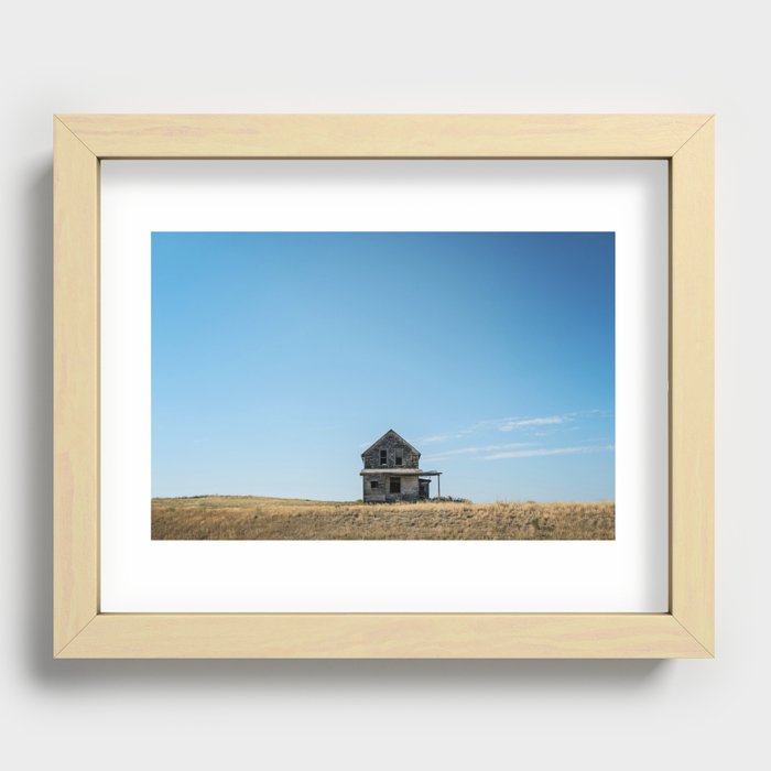 Little house on the prarie Recessed Framed Print