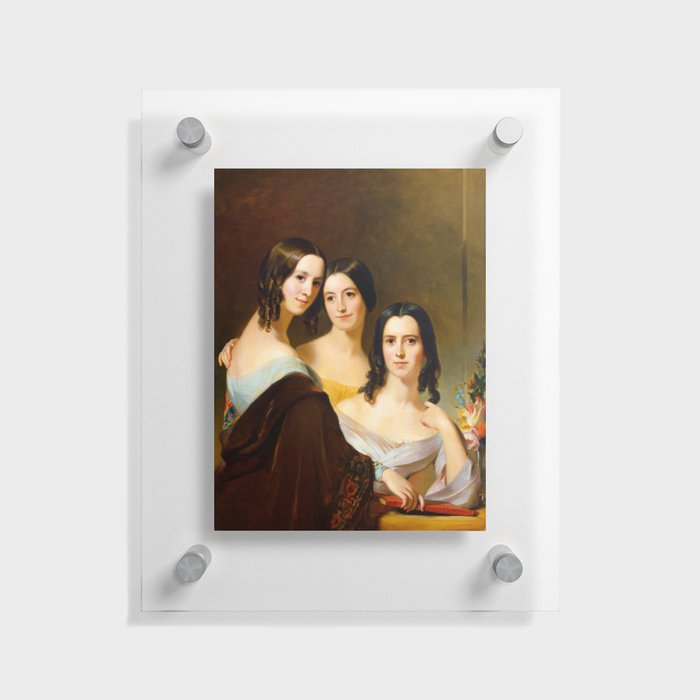 The Coleman Sisters, 1844 by Thomas Sully Floating Acrylic Print