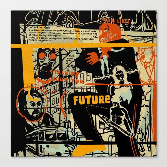 Freud III. Canvas Print