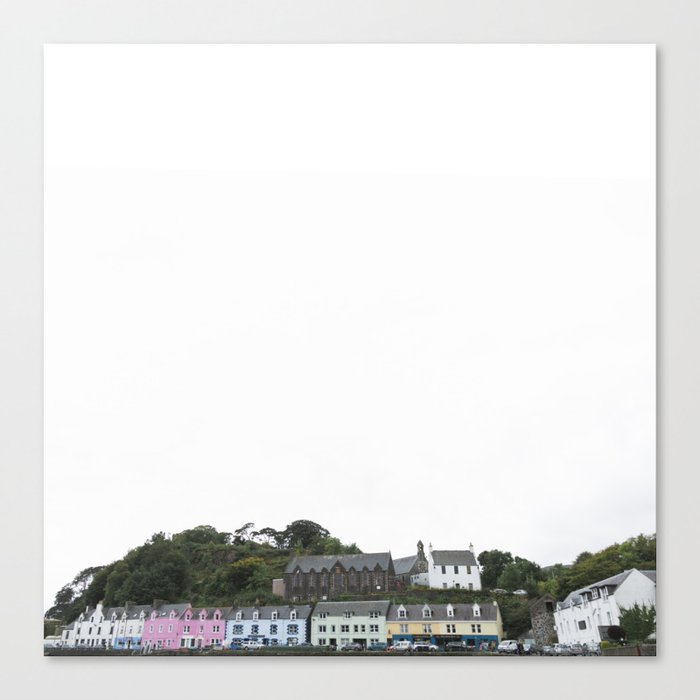 Portree Harbour - Isle of Skye Canvas Print