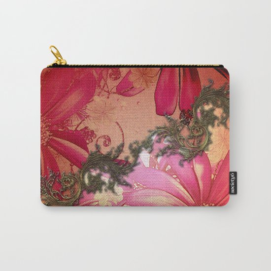 Red flowers Carry-All Pouch