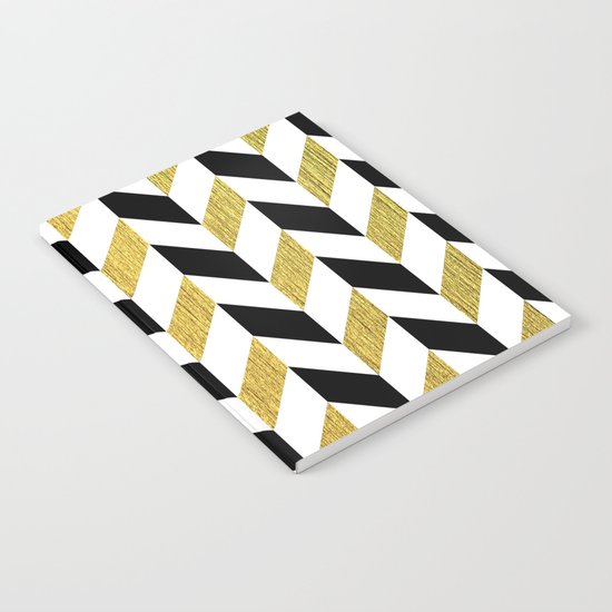 Black and Gold Notebook