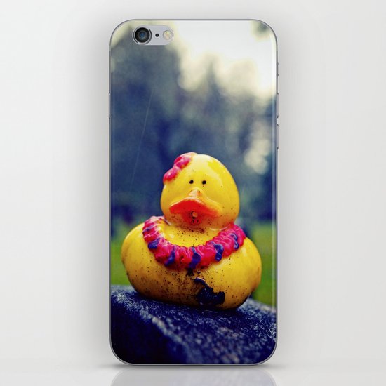 Lonely duck iPhone & iPod Skin