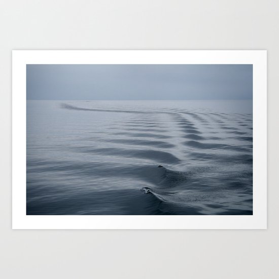 Waves Art Print