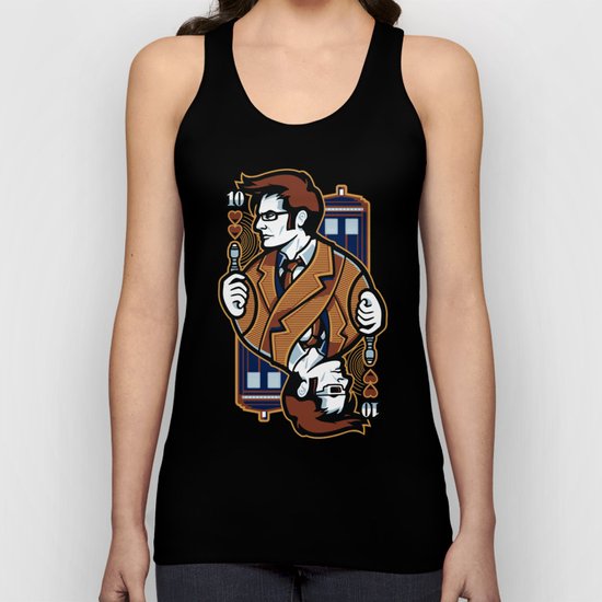 10th of Hearts Unisex Tank Top