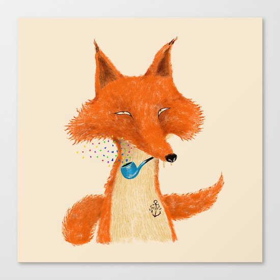 Fox III Canvas Print