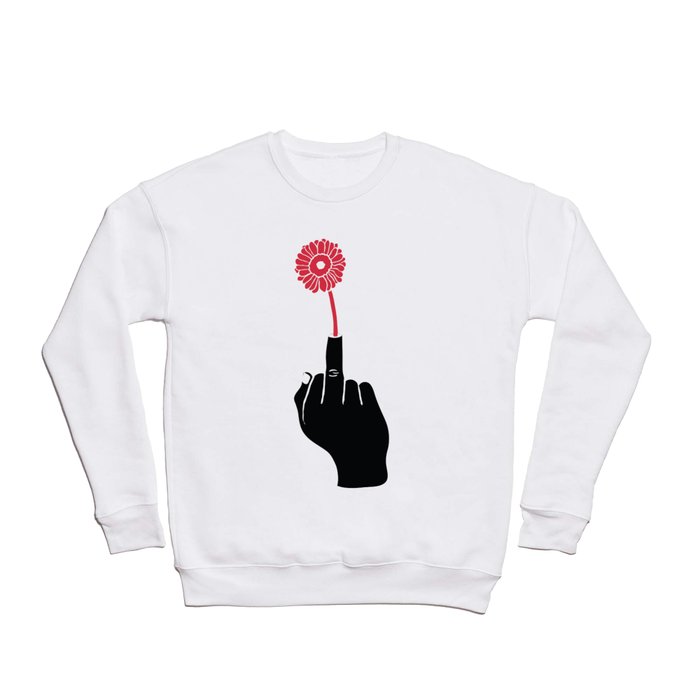 The One Fingered (Hippy) Solute Crewneck Sweatshirt