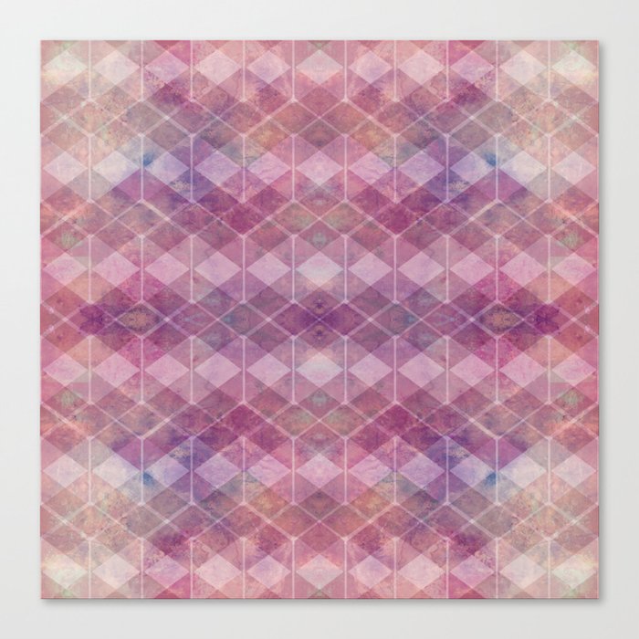 Purple Abstract Canvas Print