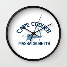 Cape Cod, Massachusetts Wall Clock