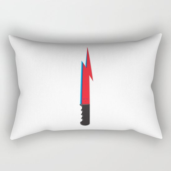 Bowie Knife Rectangular Pillow