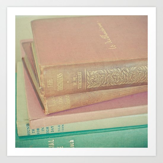 Book Lover Art Print