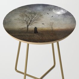 The Season of the Witch - halloween art witchy october samhain Side Table