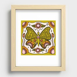 Capricorn Butterfly Recessed Framed Print