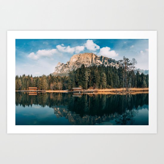 wanderlust landscape Art Print