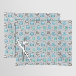 Cute Owls Placemat