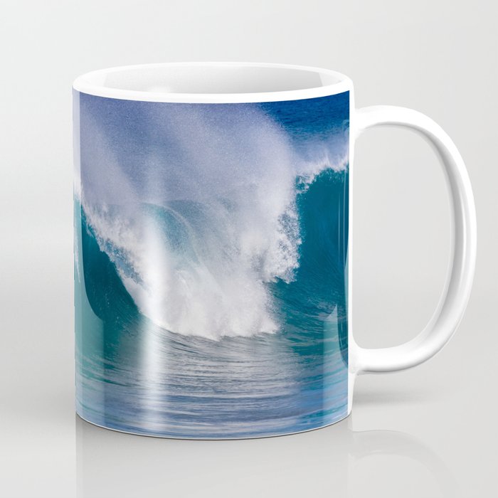 Breaking Colorful Wave in Hawaii Coffee Mug