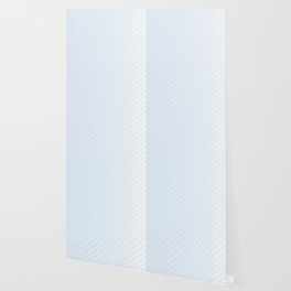 Herringbone White Decor Accent Wallpaper
