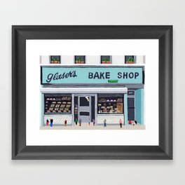 Glaser's bake shop Framed Art Print