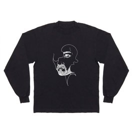 Save the Face by Lazzy Brush Long Sleeve T Shirt