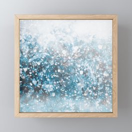 Snowflakes Framed Mini Art Print