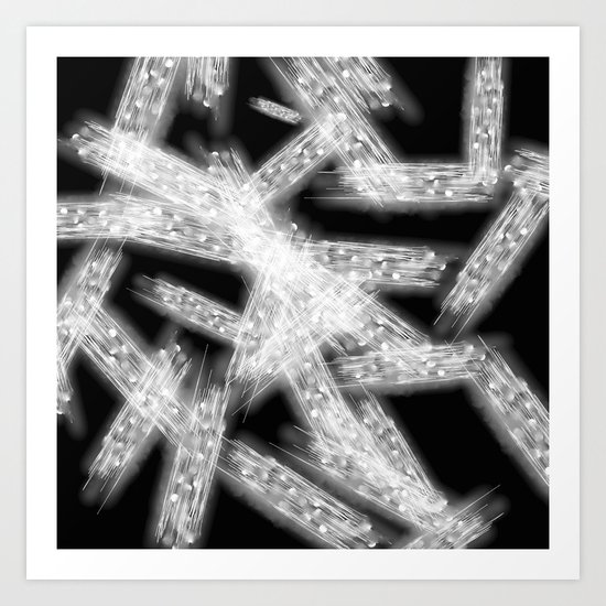 Abstract Xray 2 Art Print