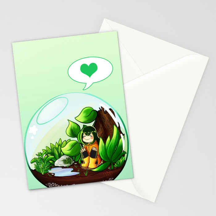 Tsuyu Asui Stationery Cards By Chibigaia Society6