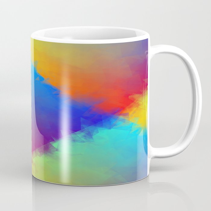 Abstract Number-10 Coffee Mug
