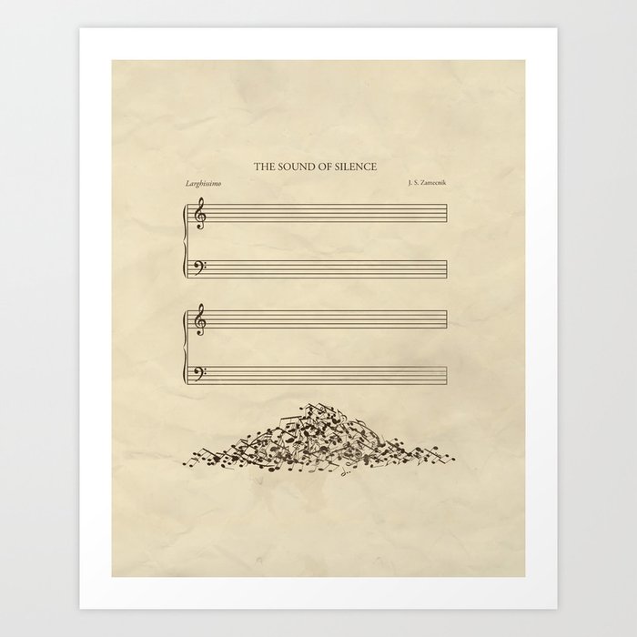 The Sound of Silence Art Print
